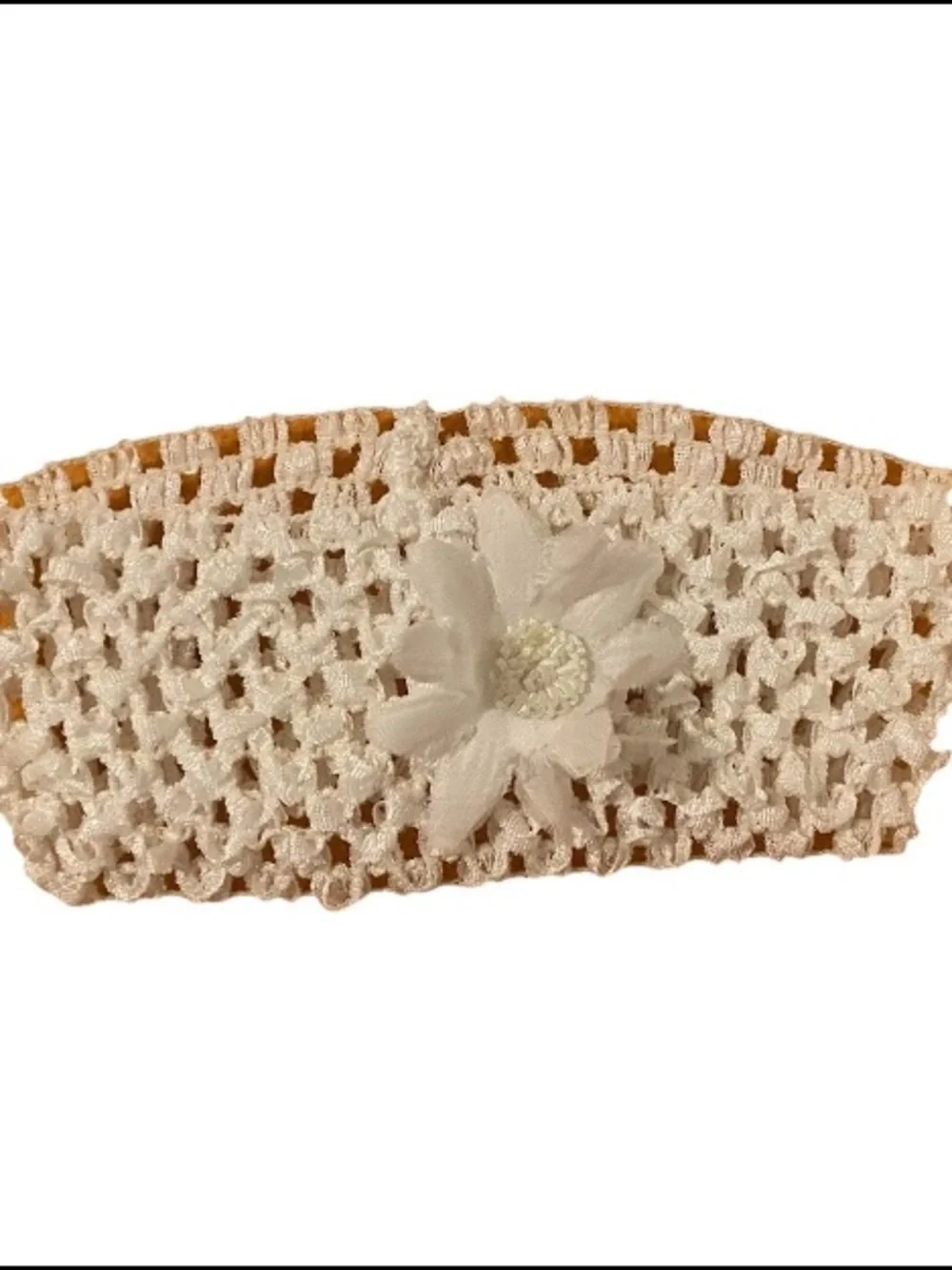 Baby Toddler Girls Cat Ear Tiara Crochet Lace Flower Bow Headband Lot Of 7